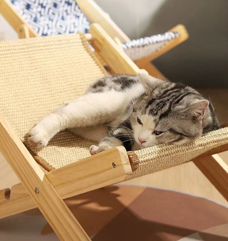 Cat Furniture Pet Chair Cat Sofa Cat Scratcher Cardboard Cat Scratch Lounge & Cat Scratching Pad with Durable Corrugated Bed for Cats Cat Toy Cat sofa