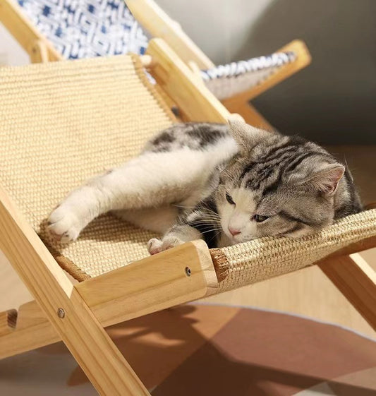 Cat Furniture Pet Chair Cat Sofa Cat Scratcher Cardboard Cat Scratch Lounge & Cat Scratching Pad with Durable Corrugated Bed for Cats Cat Toy Cat sofa