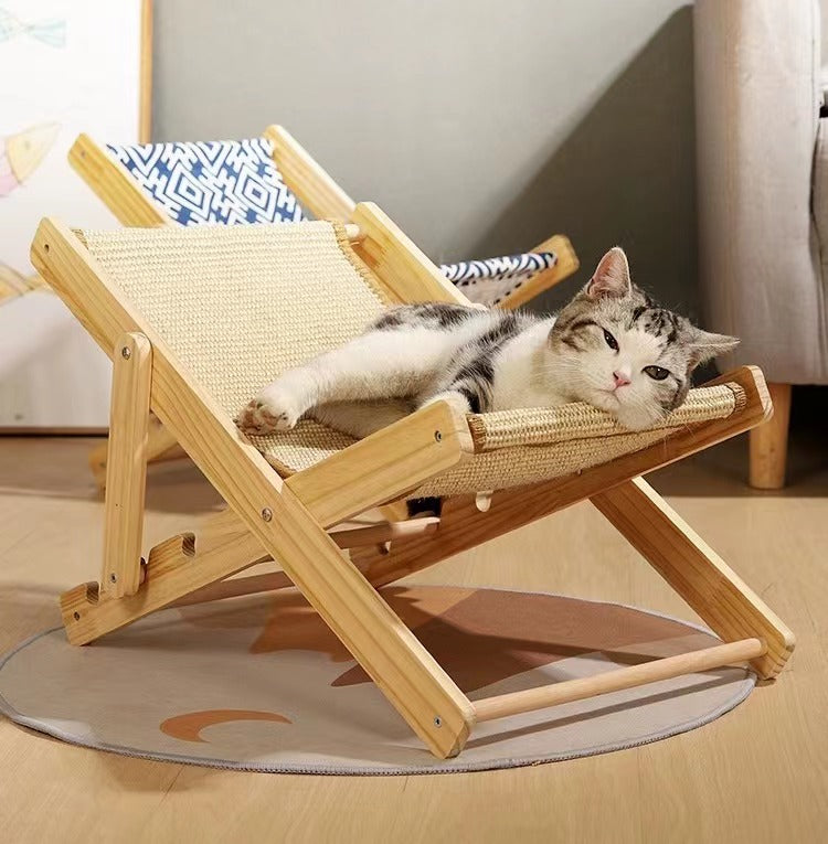 Cat Furniture Pet Chair Cat Sofa Cat Scratcher Cardboard Cat Scratch Lounge & Cat Scratching Pad with Durable Corrugated Bed for Cats Cat Toy Cat sofa