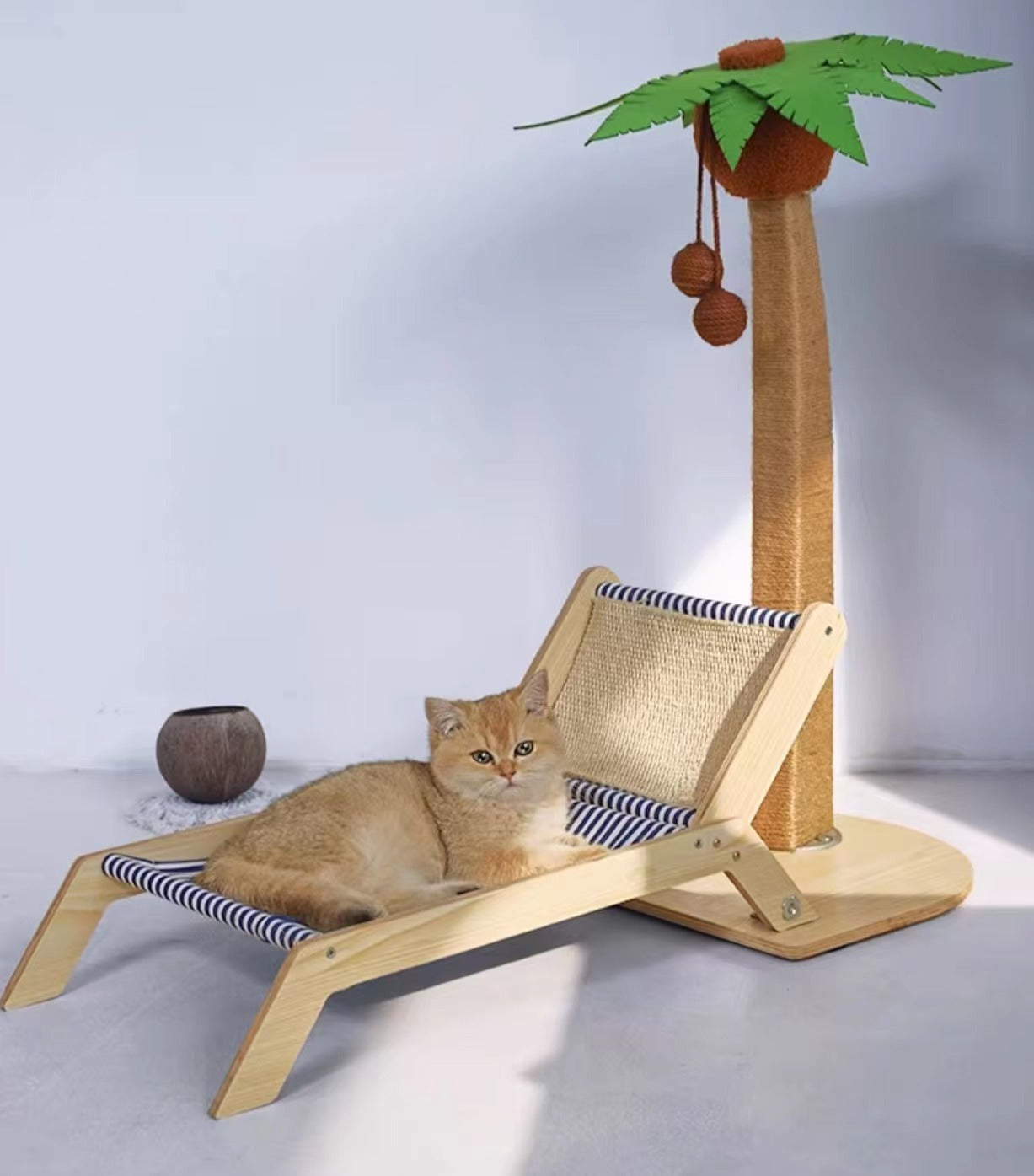 Cat Furniture Pet Chair Cat Sofa Cat Scratcher Cardboard Cat Scratch Lounge & Cat Scratching Pad with Durable Corrugated Bed for Cats Cat Toy Cat sofa
