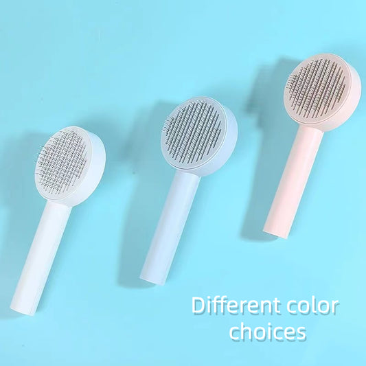Cat hair brush, Cat Brushes for Indoor Cats, Cat Brush for Long or Short Haired Cats