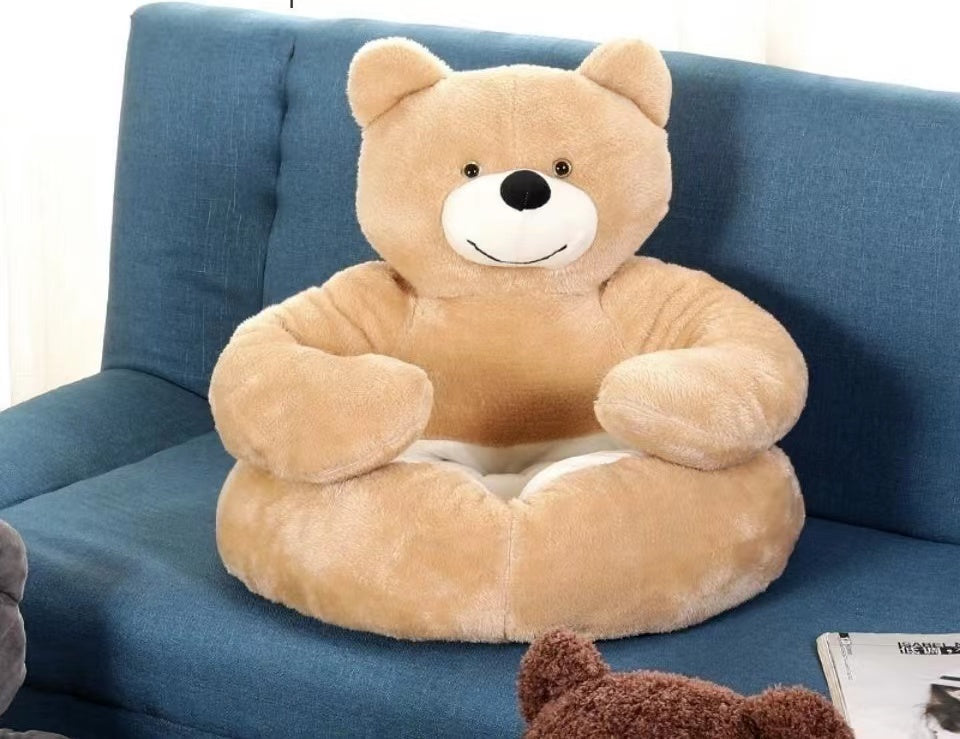 Soft Pet Bed Winter Warm Cute Bear Hug Cat Sleeping Mat Plush Cushion Sofa