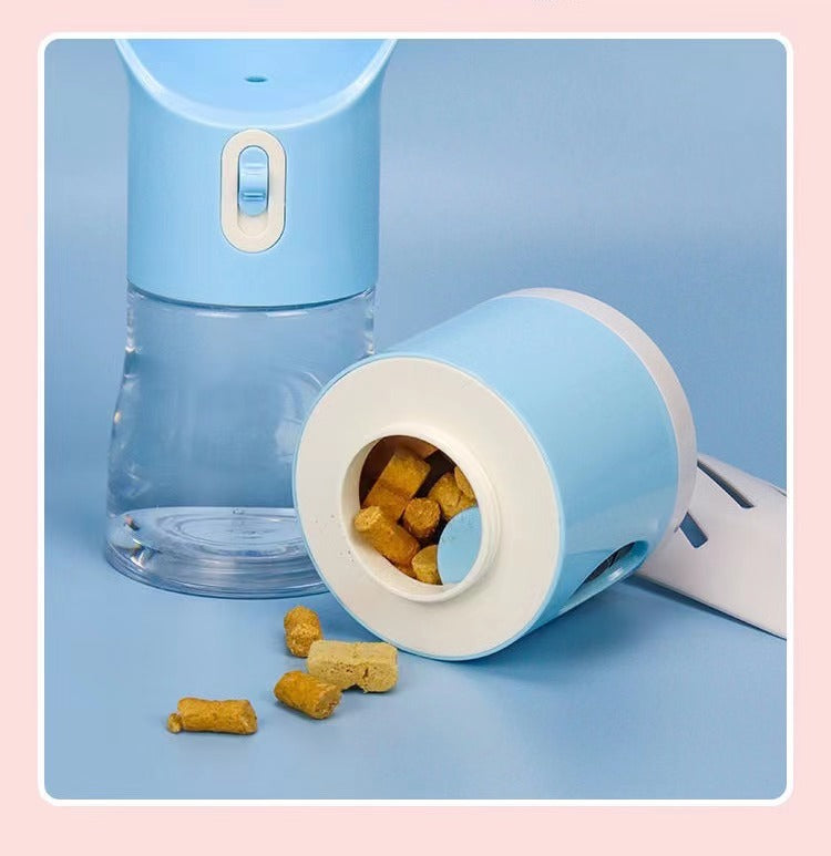 Travel Bowl, Food Box & Poop Bag Storage Dog Travel Set