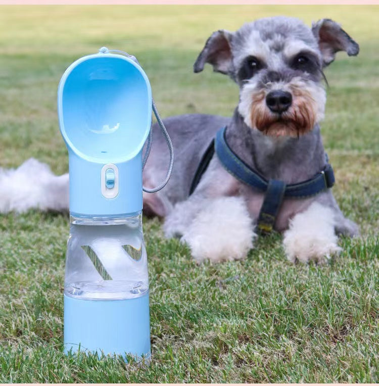 Travel Bowl, Food Box & Poop Bag Storage Dog Travel Set